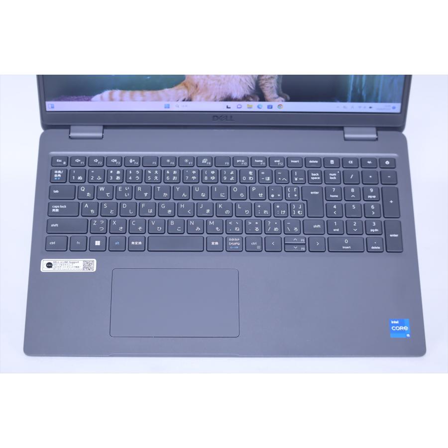 即配 2024年快速モデル バッテリー良好 13世代Corei5 Latitude 15 3540 i5-1345U 16G 256G 15.6FHD Wi-Fi6E Office Win11 リカバリ ノートパソコン BAA評価の画像