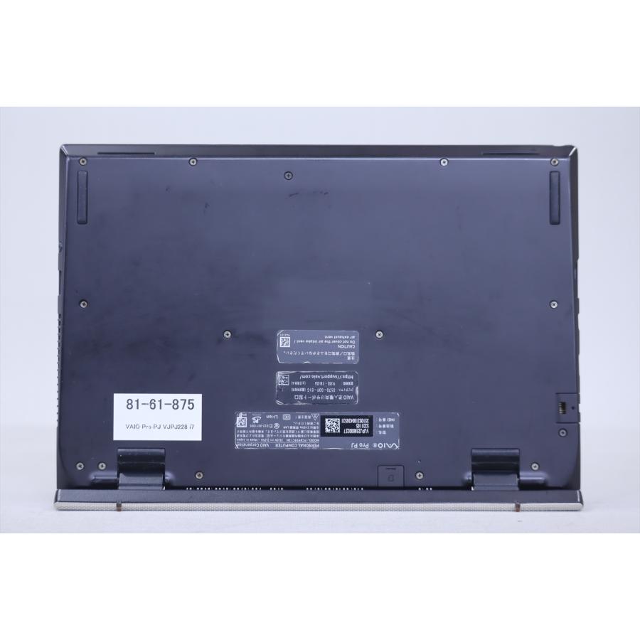 即配 2022年パワフルモデル 12世代Corei7 VAIO Pro PJ VJPJ228 i7 i7-1255U 16G 512G 12.5FHD Thunderbolt4 Wi-Fi6E Office Win11 ノートパソコン CBB評価の画像
