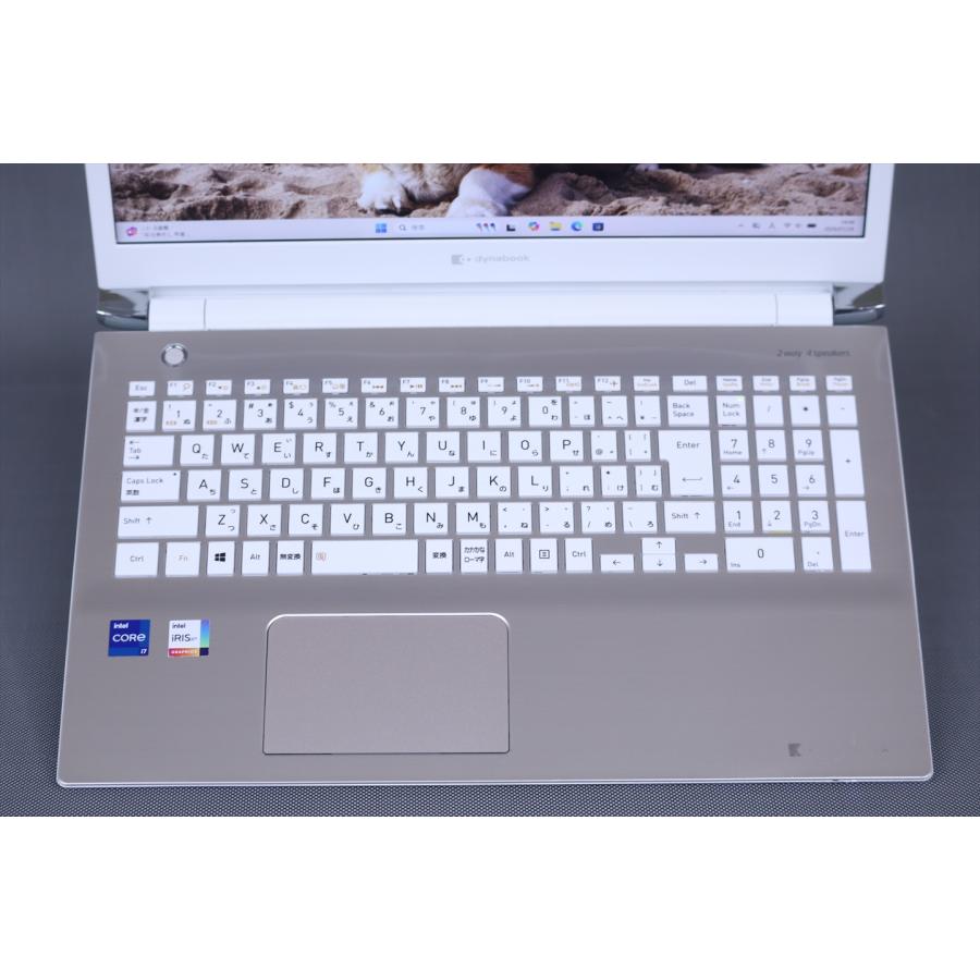 即配 2021年パワフルモデル 希少16.1インチ 11世代Corei7 dynabook T7 i7-1165G7 8G 512G 16.1FHD Wi-Fi6 Office Win11 ブルーレイ ノートパソコン BAA評価の画像