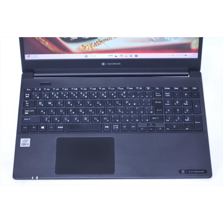 即配 2021年モデル 10世代Corei5 dynabook P55/FS i5-10210U 8G 256G 15.6FHD Wi-Fi6 Office Win11 バッテリー良 ノートパソコン CBA評価の画像