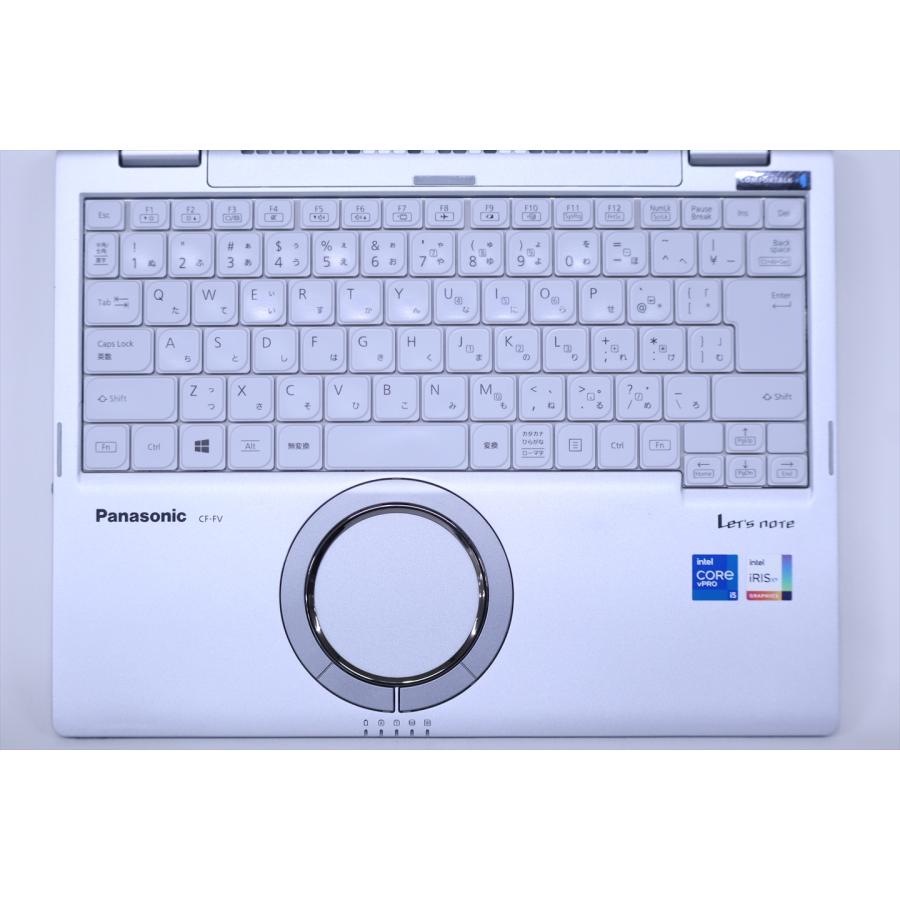 即配 良品 累積時間小 2021年QHD液晶モデル バッテリー良 Let's note CF-FV1RDAVS i5-1145G7 16G 256G 14.0QHD Wi-Fi6 リカバリ ノートパソコン AAA評価の画像