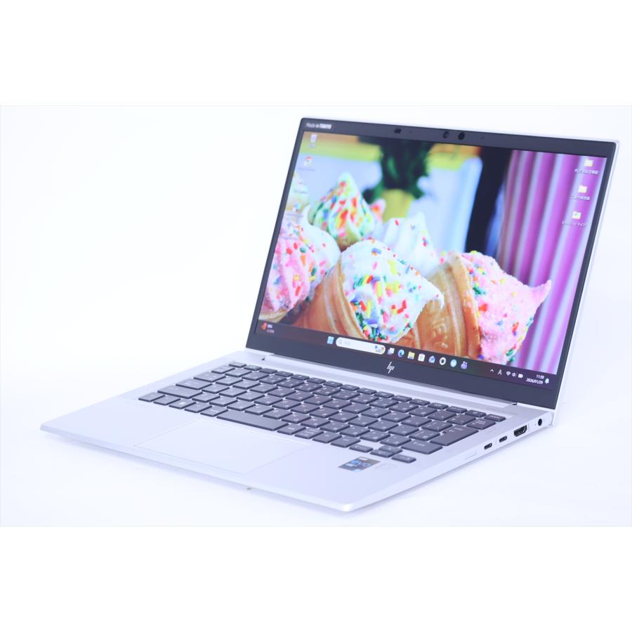 EliteBook 即配 美品 2022年パワフルモデル バッテリー良 11世代Corei7