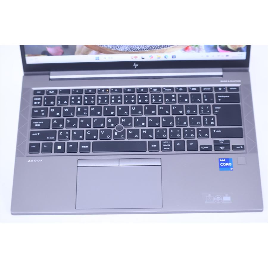 即配 良品 パワフル軽量ワークステーション HP ZBook Firefly G8 i7-1165G7 16G 512G 14.0FHD NVIDIA WiFi6 バッテリー&液晶良 ノートパソコン AAA評価の画像