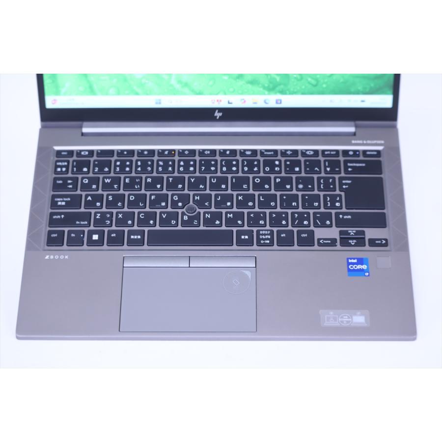 即配 良品 パワフル軽量ワークステーション HP ZBook Firefly 14inch G8 i7-1165G7 16G 512G 14.0FHD NVIDIA WiFi6 バッテリー良 ノートパソコン AAA評価の画像