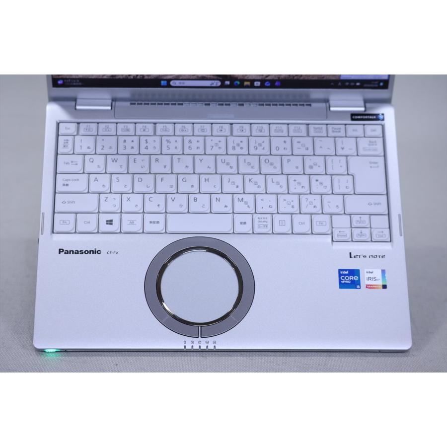 即配 良品 2021年QHD液晶モデル バッテリー良 Let's note CF-FV1RDAVS i5-1145G7 16G 256G 14.0QHD WiFi6 Office リカバリ ノートパソコン AAA評価の画像