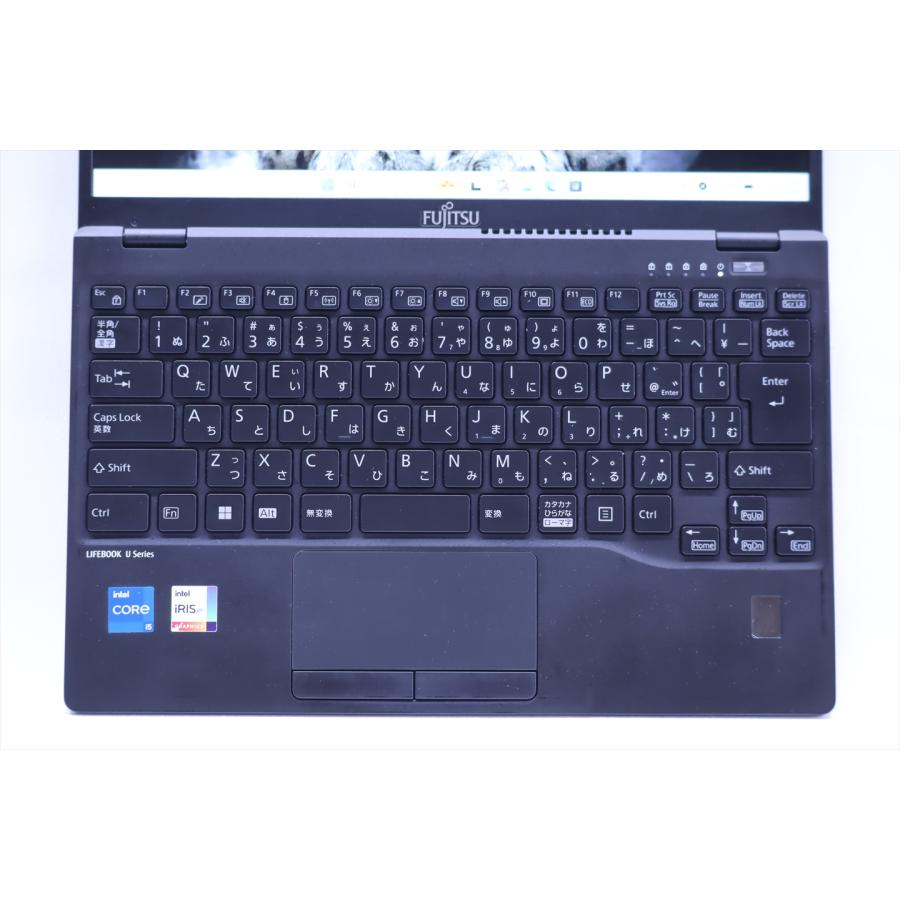 即配 2022年軽量快速モデル 約738g 12世代Corei5 LIFEBOOK U9312/J LTE i5-1235U 16G 256G 13.3FHD Wi-Fi6E Office Win11 ノートパソコン BBA評価の画像