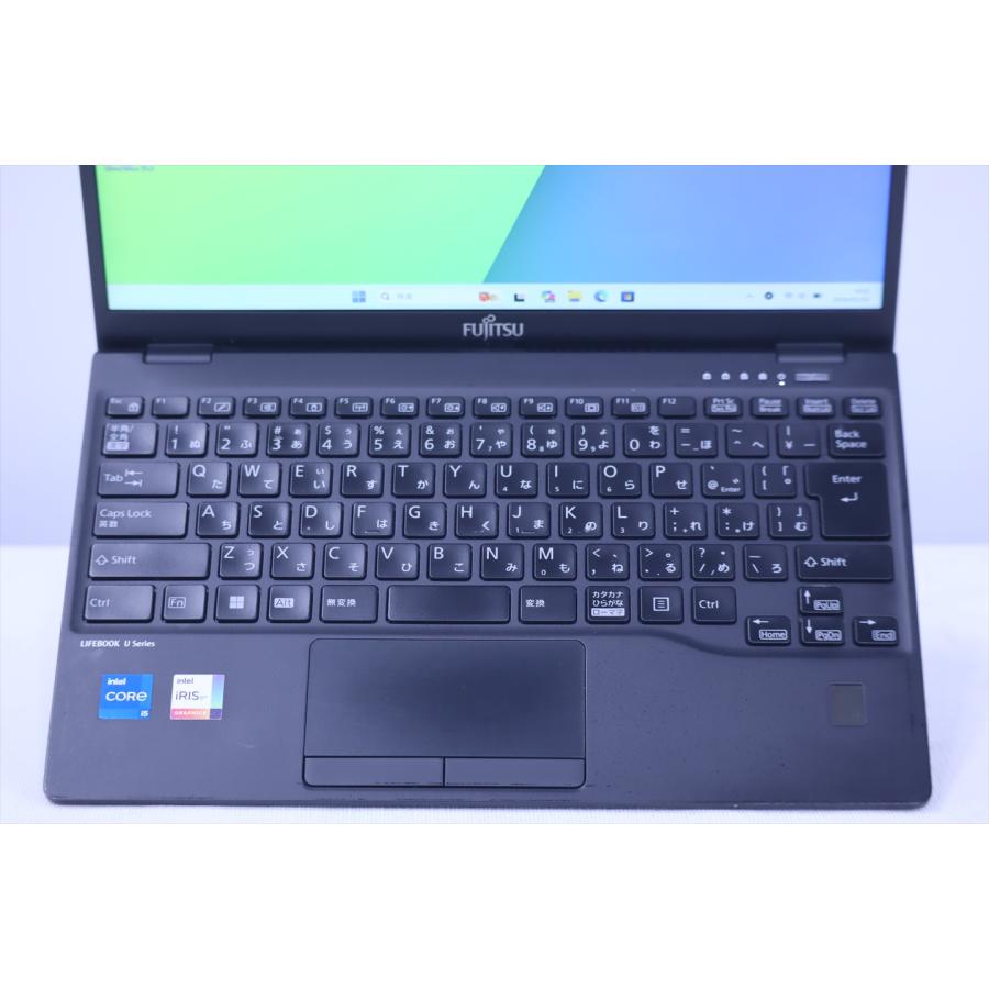 富士通 2023年薄軽量モデル 12世代Corei5 LIFEBOOK U9312/K L-BT i5-1245U 8G 256G 13.3FHD Wi-Fi6E Office バッテリー良 BAA評価の画像