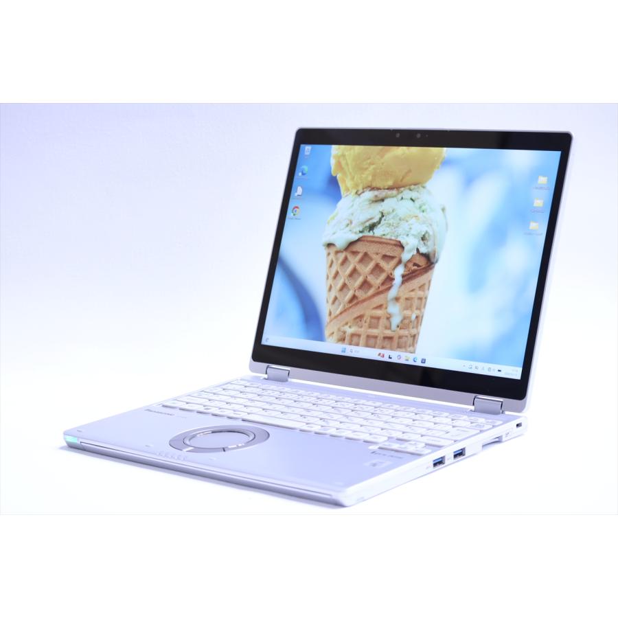 即配 WQXGA+タッチ液晶2in1パワフルモデル 10世代Corei7 CF-QV9TFLVS LTE i7-10810U 16G 512G 12.0WQXGA+ Wi-Fi6 バッテリー良 ノートパソコン BAA評価の画像