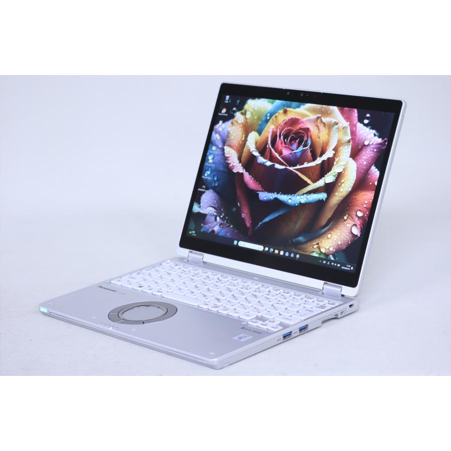 即配 良品 WQXGA+タッチ2in1パワフルモデル 10世代Corei7 CF-QV9TFLVS LTE i7-10810U 16G 512G 12.0WQXGA+ WiFi6 リカバリ 液晶良 ノートパソコン AAA評価の画像