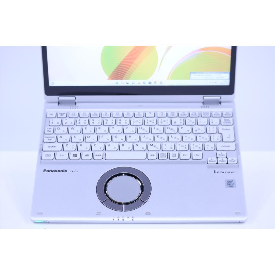 即配 累積時間少 WQXGA+タッチ液晶2in1パワフルモデル Let's note CF-QV9TFLVS LTE i7-10810U 16G 512G 12インチ Wi-Fi6 リカバリ ノートパソコン BAA評価の画像