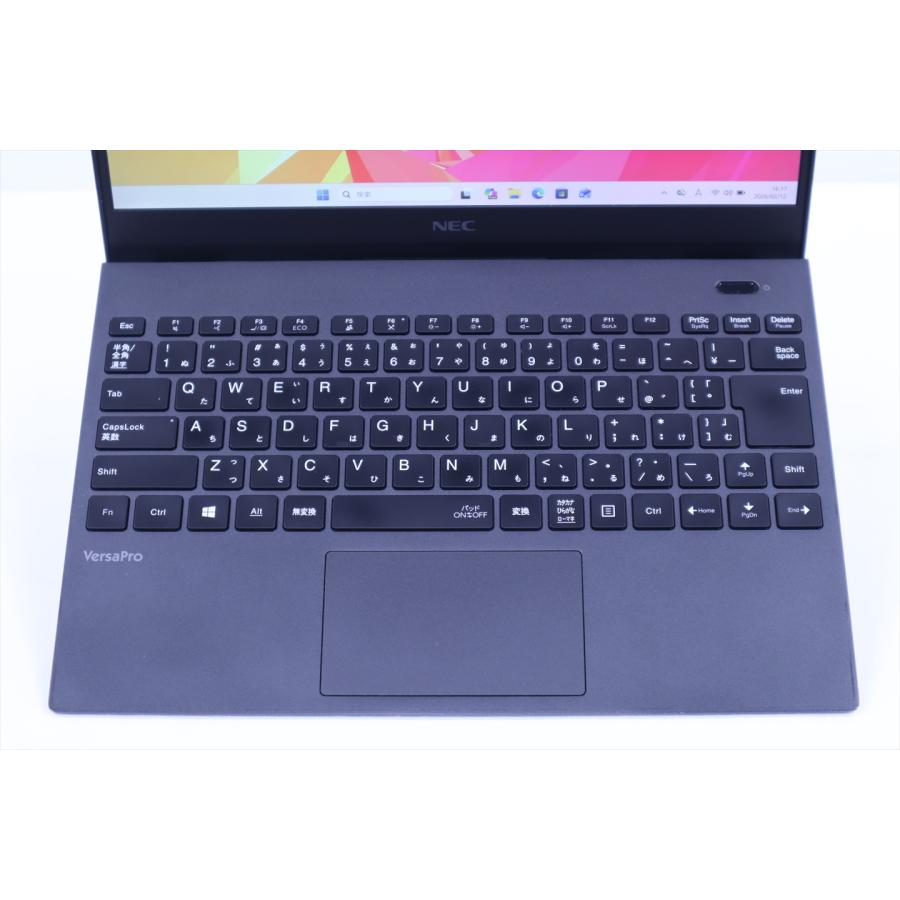 即配 良品 2021年薄軽量パワフルモデル 10世代Corei7 VersaPro UltraLite VG VKV18/G-9 i7-10510U 16G 256G 13.3FHD Wi-Fi6 Office ノートパソコン AAA評価の画像