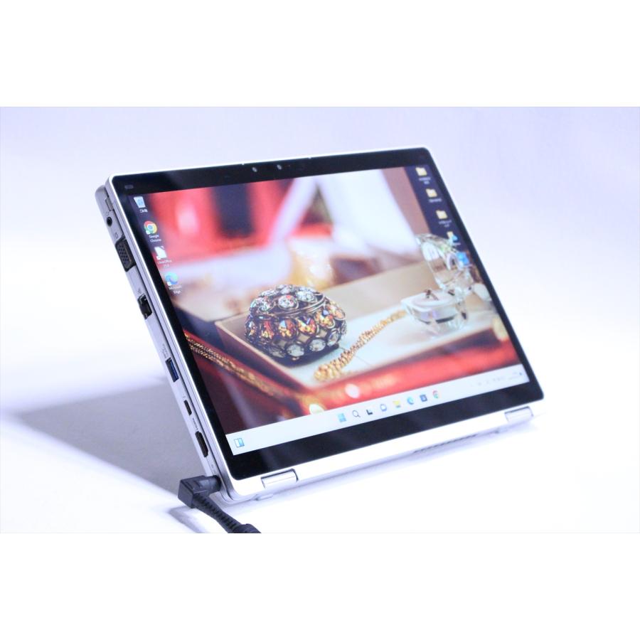 即配 2021年WQXGA+液晶パワフル2in1PC 11世代Corei7 Let's note CF-QV1SFLAS LTE i7-1185G7 16G 512G 12.0WQXGA+ Wi-Fi6 リカバリ ノートパソコン BAA評価の画像