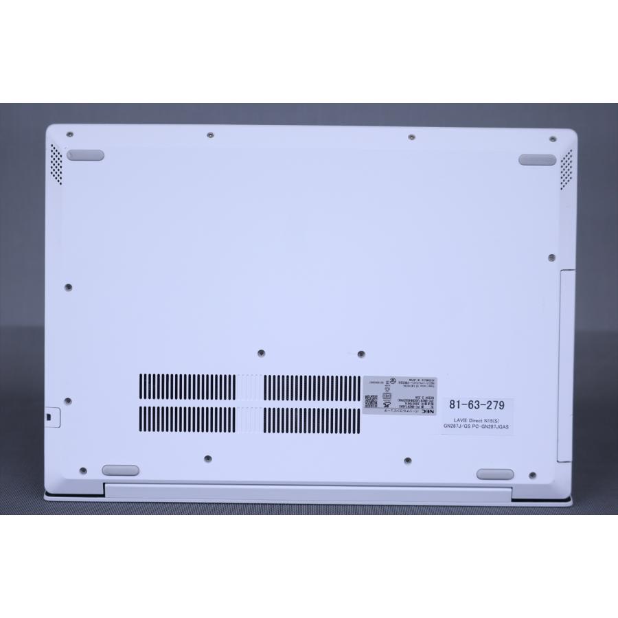 即配 外装良好 2021年希少カラーモデル 11世代Corei7 LAVIE Direct N15(S) GN287J/GS i7-1165G7 8G 512G 15.6FHD Office Win11 ノートパソコン AAB評価の画像