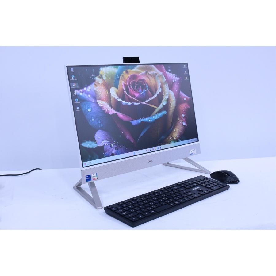即配 良品 2023年パワフル一体型PC 13世代Corei7 Inspiron 24 5420 All-in-One i7-1355U 16G 512G 23.8FHD Wi-Fi6E Office Win11 オールインワン AAA評価の画像