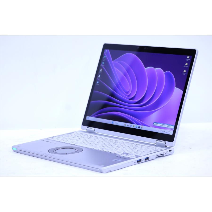 パナソニック レッツノート WQXGA+タッチ液晶2in1パワフルモデル Let's note CF-QV9TFLVS LTE i7-10810U 16G 512G 12.0WQXGA+タッチ Wi-Fi6 リカバリ BAA評価の画像