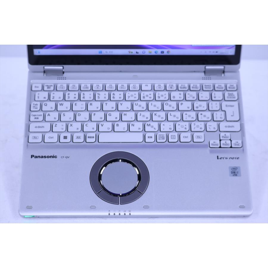 パナソニック レッツノート WQXGA+タッチ液晶2in1パワフルモデル Let's note CF-QV9TFLVS LTE i7-10810U 16G 512G 12.0WQXGA+タッチ Wi-Fi6 リカバリ BAA評価の画像