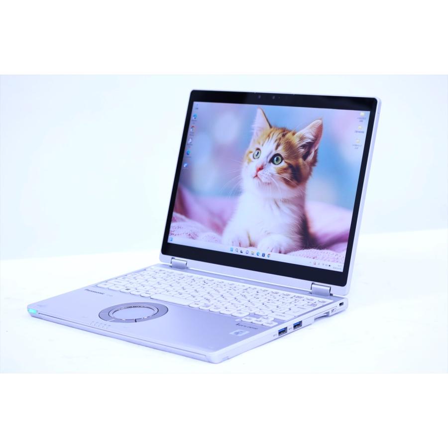 即配 WQXGA+液晶2in1パワフルモデル 10世代Corei7 CF-QV9TFLVS LTE i7-10810U 16G 512G 12.0タッチ WiFi6 Office リカバリ ノートパソコン BAA評価の画像