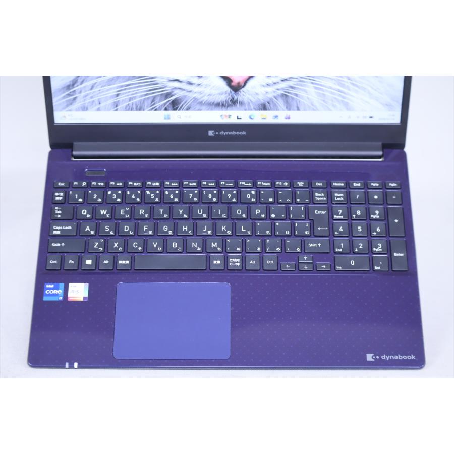 即配 良品 2021年パワフルモデル 11世代Corei7 dynabook C8 i7-1165G7 16G 512G+Optane32G 15.6FHD Wi-Fi6 Office バッテリー良 ノートパソコン AAA評価の画像