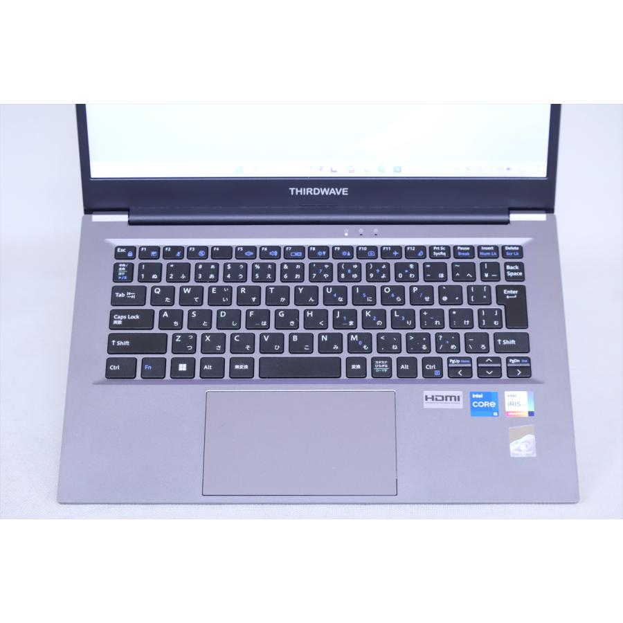 即配 美品 2023年快速モデル 13世代Corei5 ドスパラ THIRDWAVE F-14RP5 i5-1335U 16G 256G 14.0FHD Wi-Fi6E Office Win11 ノートパソコン SAA評価の画像