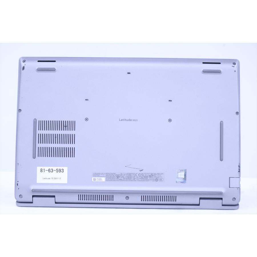 即配 11世代ハイエンドCorei7-H+GeForce Latitude 15 5521 i7-11850H 16G 512G 15.6FHD Office Win11 ノートパソコン BAA評価の画像