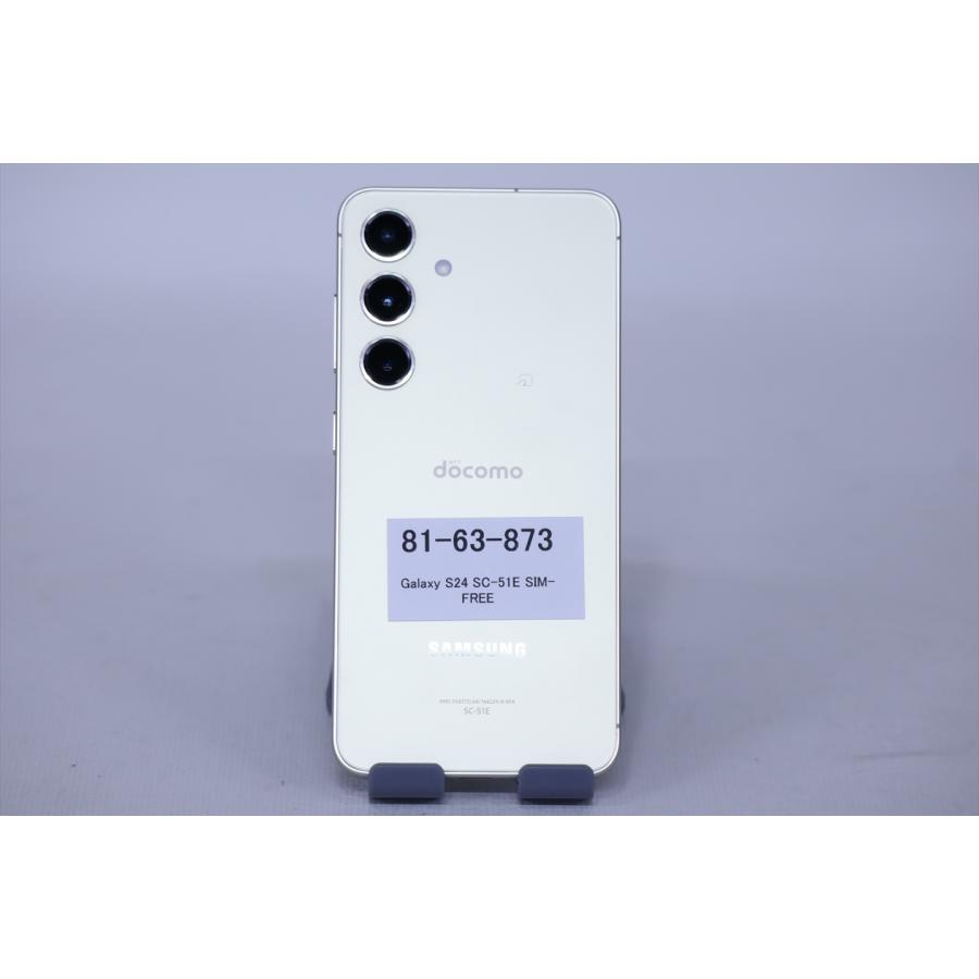 即配 良品 2024年Galaxy AI搭載モデル SIMフリー Galaxy S24 SC-51E SIM-FREE Snapdragon8 Gen3 Mobile 8G 256G 6.2FHD+ AAA評価の画像