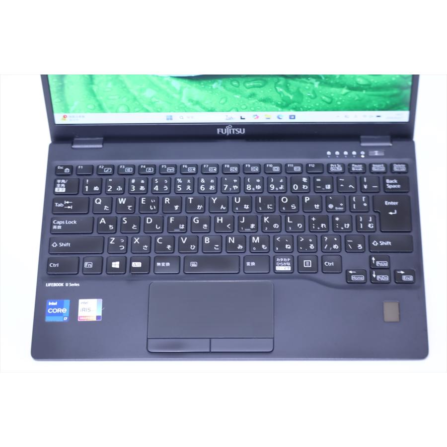 富士通 良好品 2021年薄軽量パワフルモデル 11世代Corei7 LIFEBOOK U9311/F i7-1185G7 16G 512G 13.3FHD Wi-Fi6 Office バッテリー良 AAA評価の画像