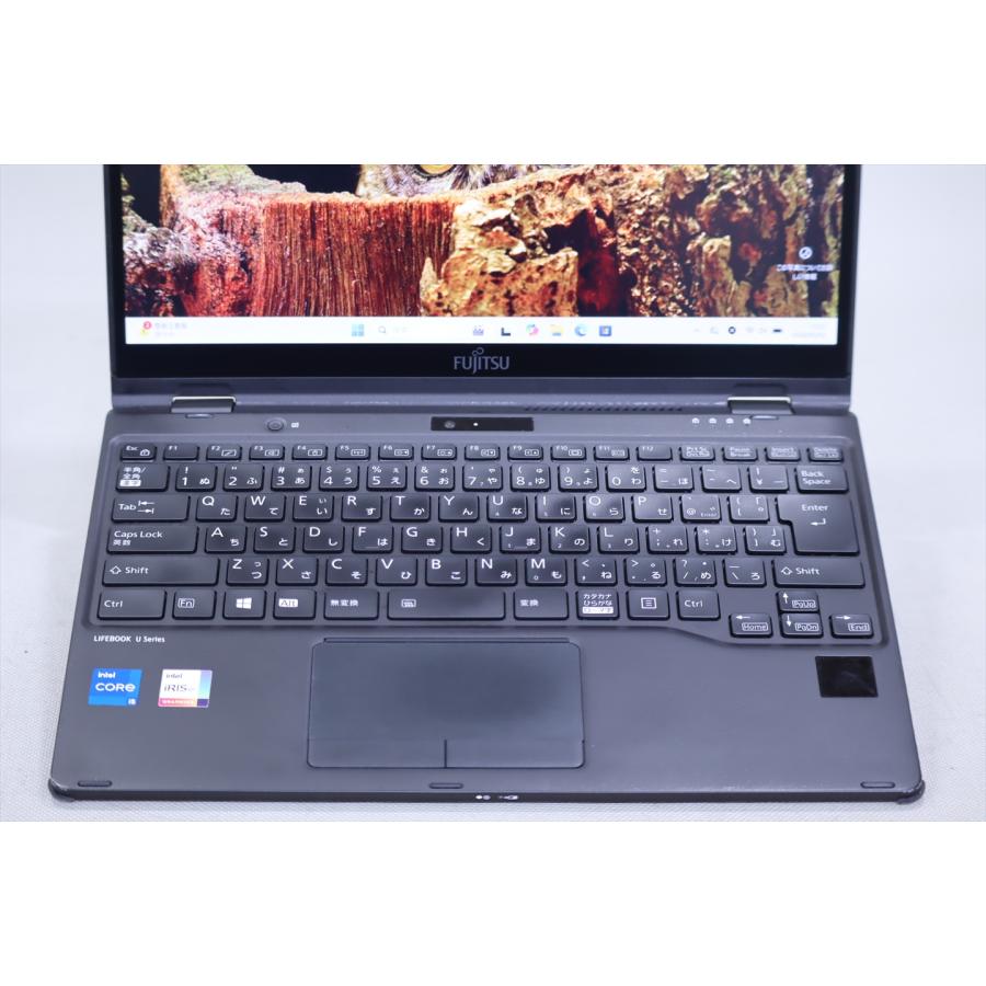 即配 バッテリー良 2021年快速タブレットPC 11世代Corei5 LIFEBOOK U9311X/F LTE i5-1145G7 16G 256G 13.3FHDタッチ Wi-Fi6 Office ノートパソコン BBA評価の画像