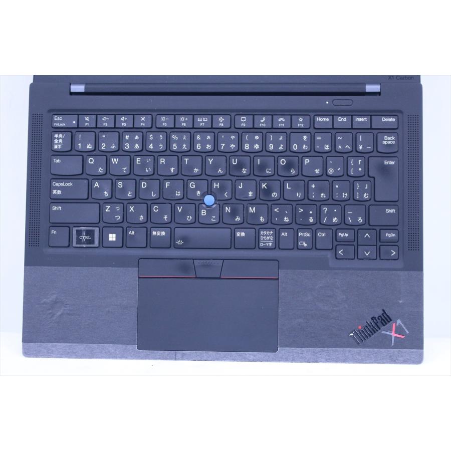 即配 T 2022年WUXGA液晶快速モデル 12世代Corei5 ThinkPad X1 Carbon Gen10 i5-1250P 16G 256G 14.0WUXGA Wi-Fi6E Office Win11 ノートパソコン BAA評価の画像
