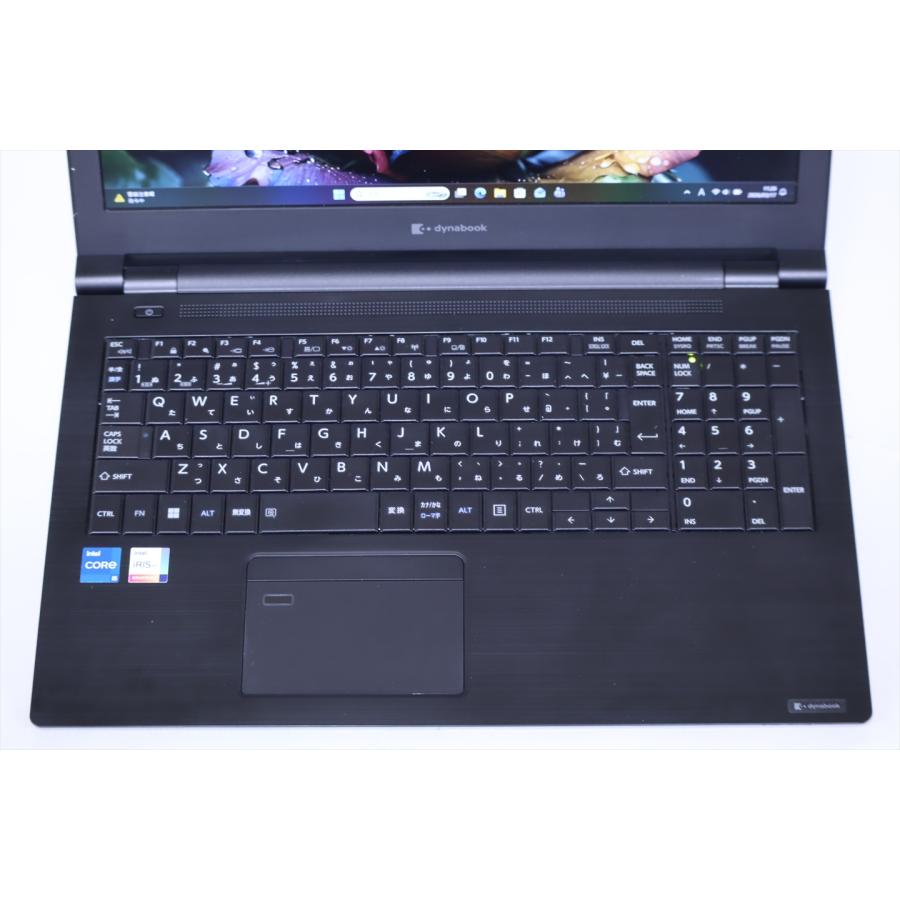 即配 2021年モデル 11世代Corei5 dynabook B55/HS i5-1135G7 8G 256G 15.6FHD Thunderbolt4 Wi-Fi6 Office リカバリ バッテリー良 ノートパソコン BAA評価の画像