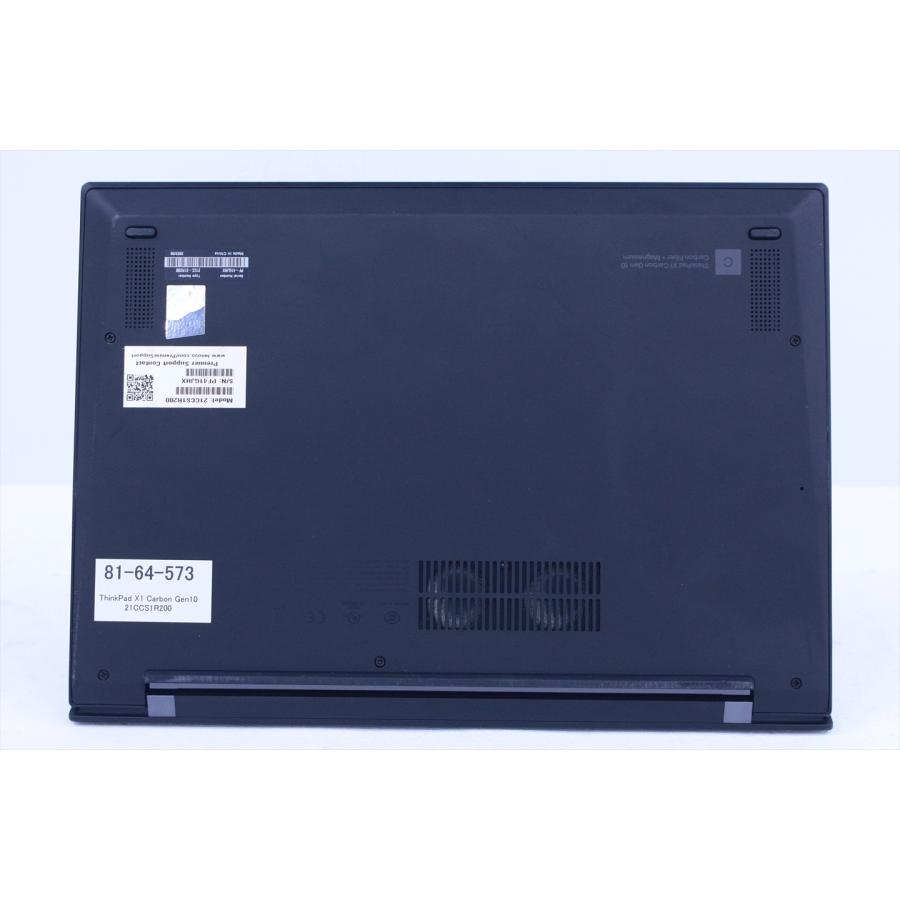 即配 良品 2022年快速モデル 12世代Corei5 ThinkPad X1 Carbon Gen10 i5-1235U 16G 256G 14.0WUXGA Thunderbolt4 Wi-Fi6E Office ノートパソコン AAB評価の画像