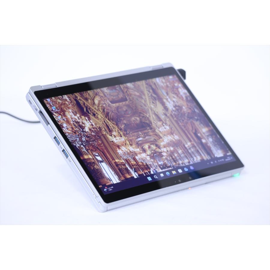 即配 WQXGA+液晶2in1パワフルモデル Let's note CF-QV9TFLVS LTE i7-10810U 16G 512G 12.0タッチ Wi-Fi6 リカバリ バッテリー良 ノートパソコン BAA評価の画像