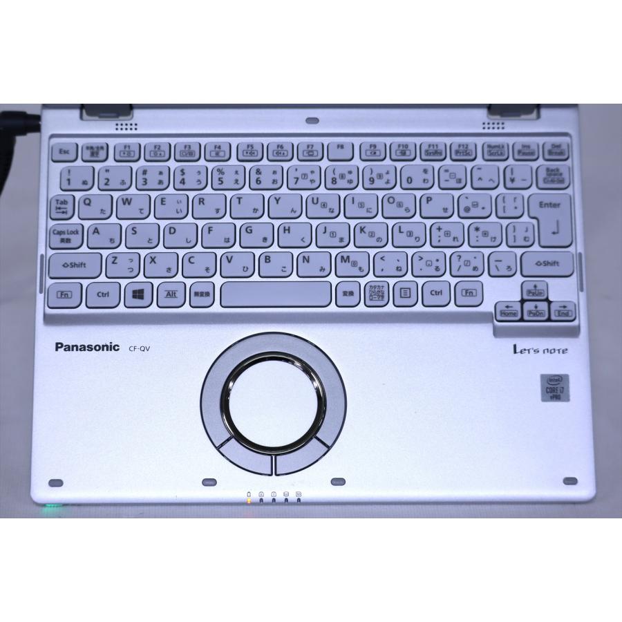 即配 WQXGA+液晶2in1パワフルモデル Let's note CF-QV9TFLVS LTE i7-10810U 16G 512G 12.0タッチ Wi-Fi6 リカバリ バッテリー良 ノートパソコン BAA評価の画像