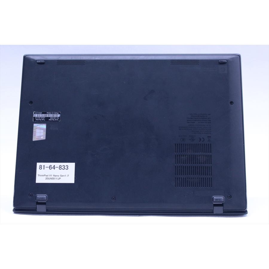 即配 2021年2K液晶パワフルモデル 11世代Corei7 ThinkPad X1 Nano Gen1 i7-1160G7 16G 256G 13.0-2K Thunderbolt4 Wi-Fi6 Office ノートパソコン BAA評価の画像