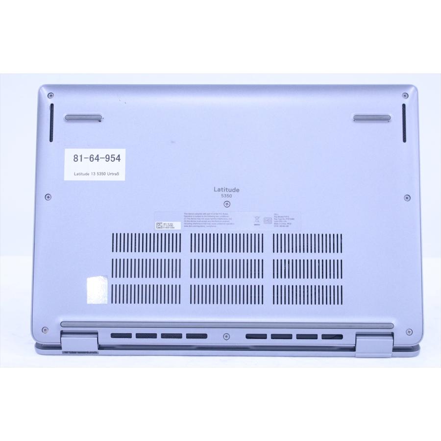 即配 良品 2024年AI特化NPU搭載快速モデル Ultra5 Latitude 13 5350 Ultra5 135U 16G 256G 13.3FHD Wi-Fi6E Office Win11 ノートパソコン AAA評価の画像