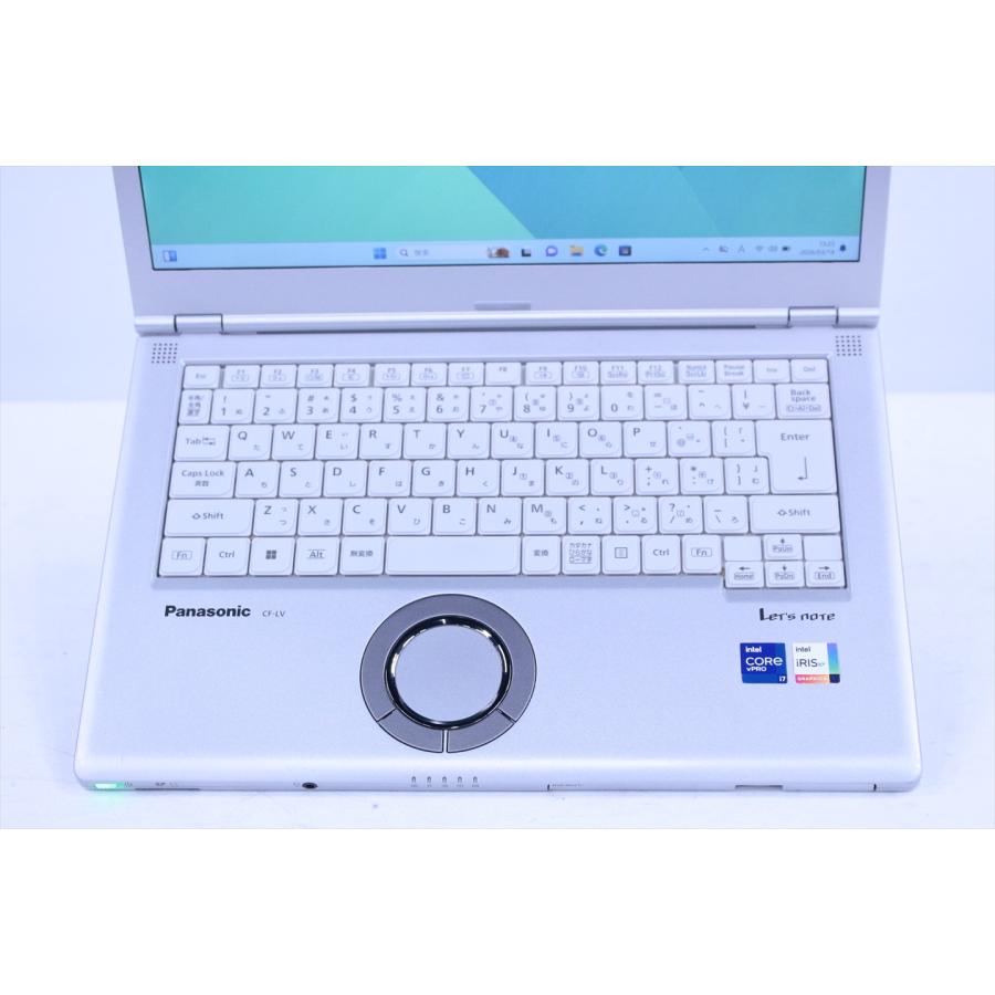 即配 良品 2021年DVD搭載パワフルモデル 11世代Corei7 Let's note CF-LV1V11KS i7-1185G7 16G 512G 14.0FHD WiFi6 Office リカバリ ノートパソコン AAA評価の画像