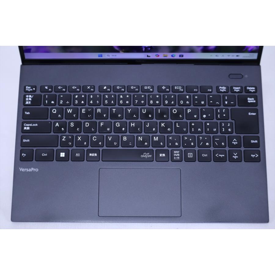 即配 良品 2022年WUXGA液晶パワフルモデル VersaPro UltraLite VG VKV50/G-B i7-1195G7 16G 256G 14.0WUXGA WiFi6E バッテリー良 ノートパソコン AAA評価の画像