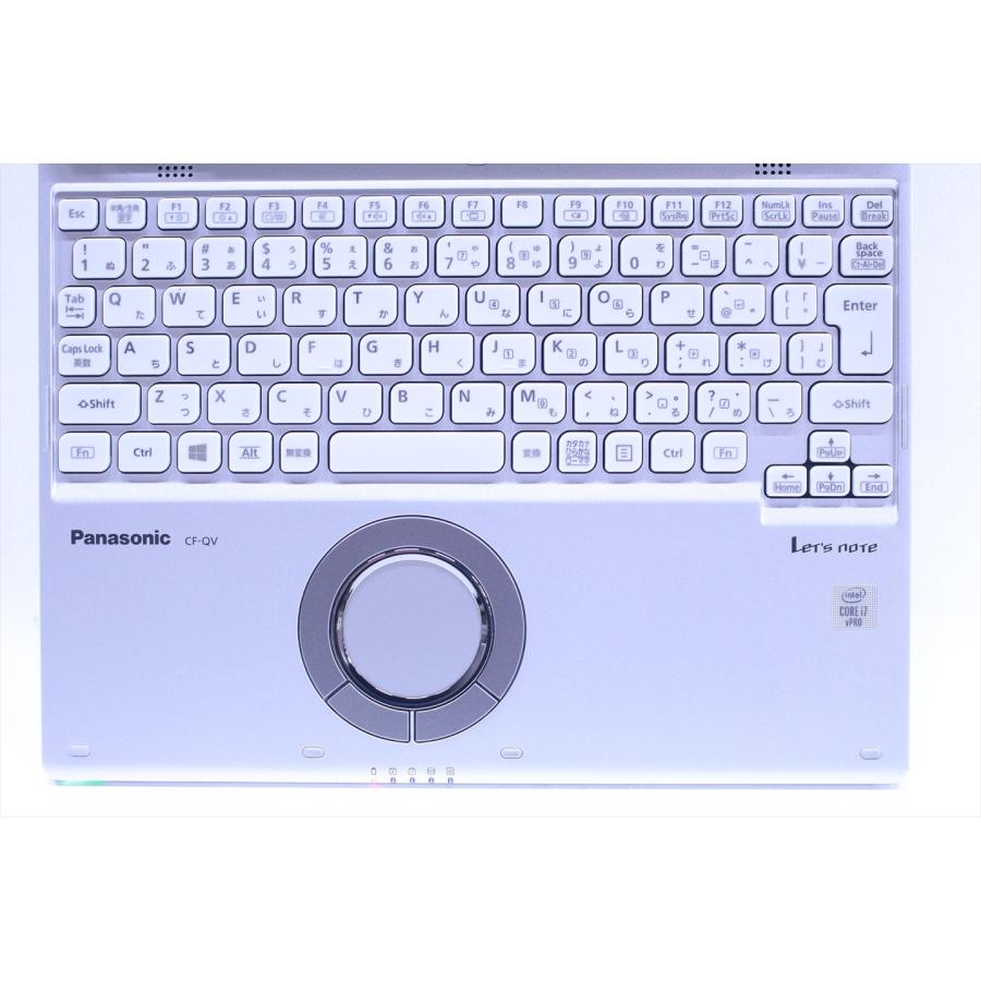 即配 WQXGA+液晶2in1パワフルモデル Let's note CF-QV9TFLVS LTE i7-10810U 16G 512G 12.0タッチ Wi-Fi6 リカバリ ノートパソコン BAA評価の画像