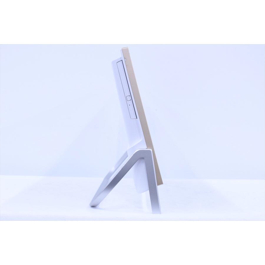 即配 良品 パワフルモデル Corei7 ESPRIMO FH77/D1 ホワイトxゴールド i7-8750H 8G 256G+1.0TB 23.8FHD Office キーボード付 オールインワン AAA評価の画像