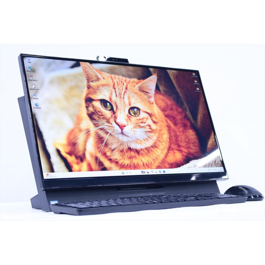 即配 良品 大容量パワフルモデル Corei7 LAVIE Desk All-in-one DA770/MAB i7-8565U 8G 256G+3.0TB 23.8FHD ブルーレイ Office オールインワン AAA評価の画像