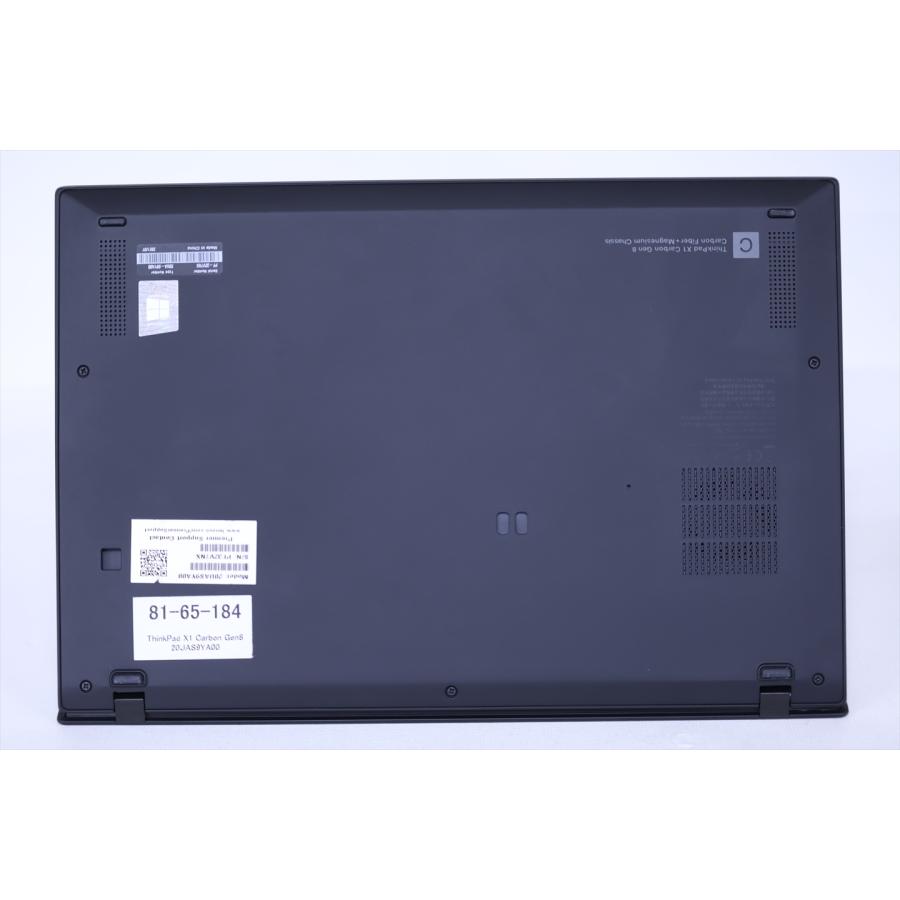 即配 良品 2021年モデル 10世代Corei5 ThinkPad X1 Carbon Gen8 i5-10310U 8G 256G 14.0FHD Wi-Fi6 Office リカバリ バッテリー良 ノートパソコン AAA評価の画像