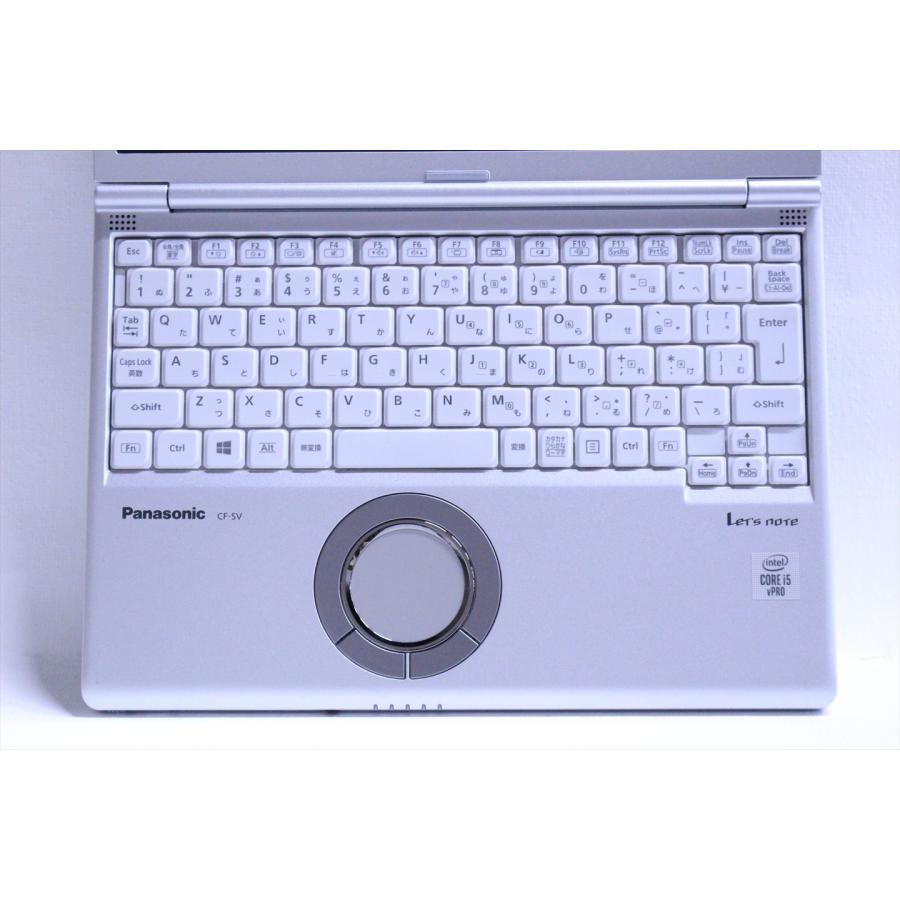 即配 良品 バッテリー良 累積時間少 2020年軽量モデル Let's note CF-SV9RDLVS i5-10310U 8G 256G 12.1WUXGA Wi-Fi6 リカバリ ノートパソコン AAA評価の画像