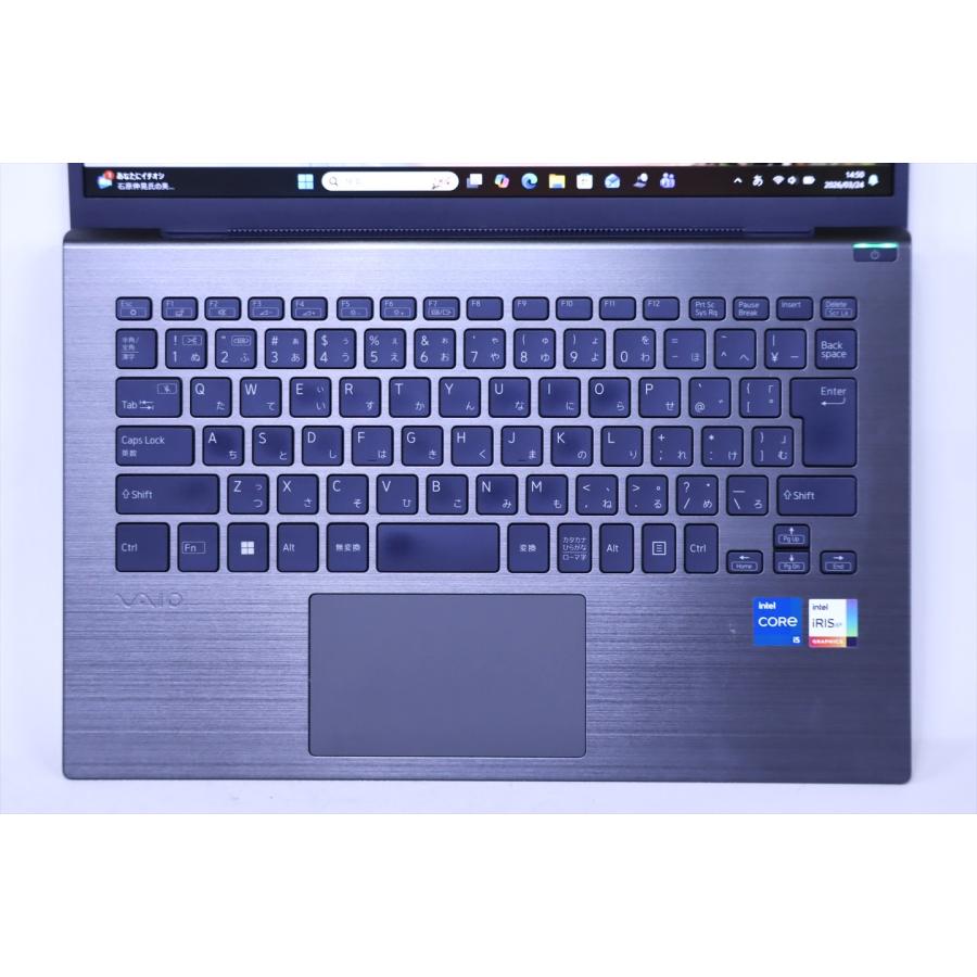 即配 良品 バッテリー良 2023年快速モデル 13世代Corei5 VAIO Pro BK VJBK118 i5-1334U 16G 256G 14.0FHD Wi-Fi6 Office リカバリ ノートパソコン AAA評価の画像