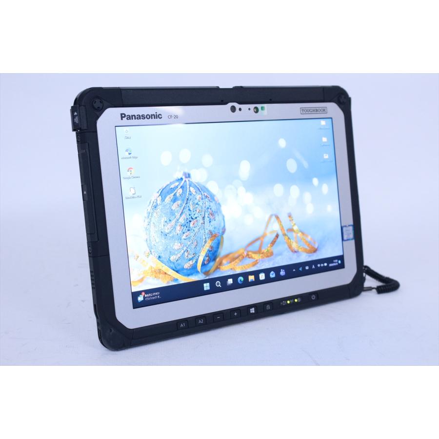 即配 良品 頑丈タブレットPC TOUGHBOOK CF-20E0385VJ i5-7Y57 4G 128G 10.1WUXGA 顔認証 Office リカバリ ノートパソコン AAA評価の画像