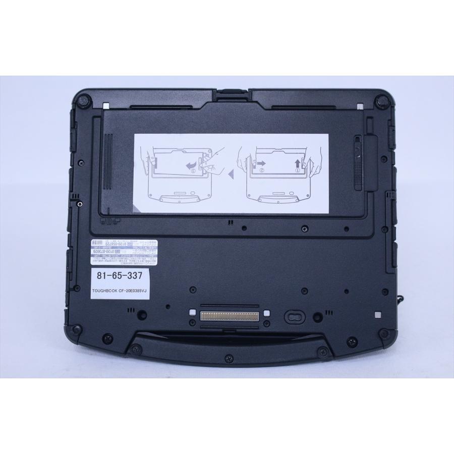 即配 良品 頑丈タブレットPC TOUGHBOOK CF-20E0385VJ i5-7Y57 4G 128G 10.1WUXGA 顔認証 Office リカバリ ノートパソコン AAA評価の画像