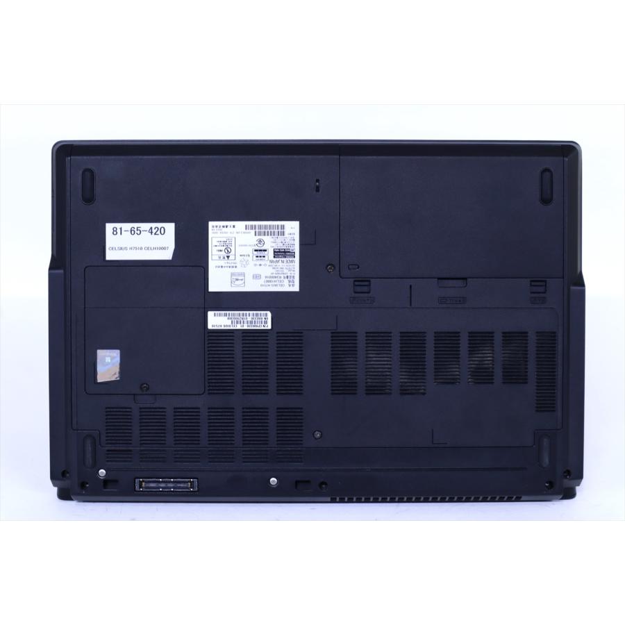 即配 良品 2023年グラボ搭載パワフルモデル 10世代Corei7 CELSIUS H7510 i7-10850H 16G 256G 15.6FHD Wi-Fi6 Office ノートパソコン AAA評価の画像