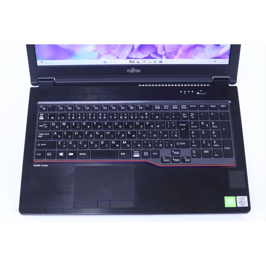 即配 2023年グラボ搭載パワフルモデル 10世代Corei7 CELSIUS H7510 i7-10850H 16G 512G 15.6FHD Wi-Fi6 Office Win11 ノートパソコン BAA評価の画像