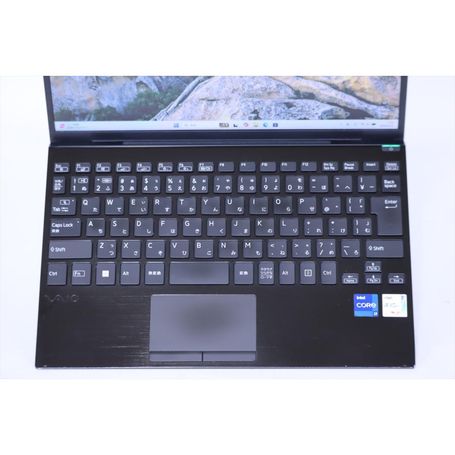 即配 良品 バッテリー良 2022年パワフルモデル 12世代Corei7 VAIO Pro PJ VJPJ22 LTE i7-1255U 16G 512G 12.5FHD Wi-Fi6E Office ノートパソコン ABA評価の画像