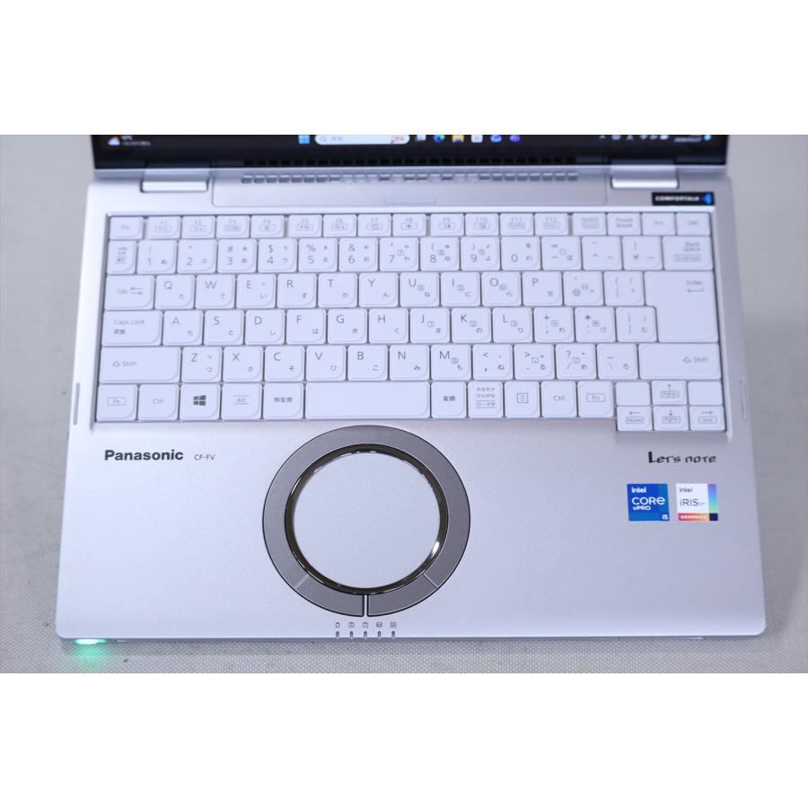 即配 累積時間少 2021年QHD液晶快速モデル Let's note CF-FV1R12VS LTE i5-1145G7 16G 256G 14.0QHDタッチ Wi-Fi6 リカバリ ノートパソコン BAA評価の画像