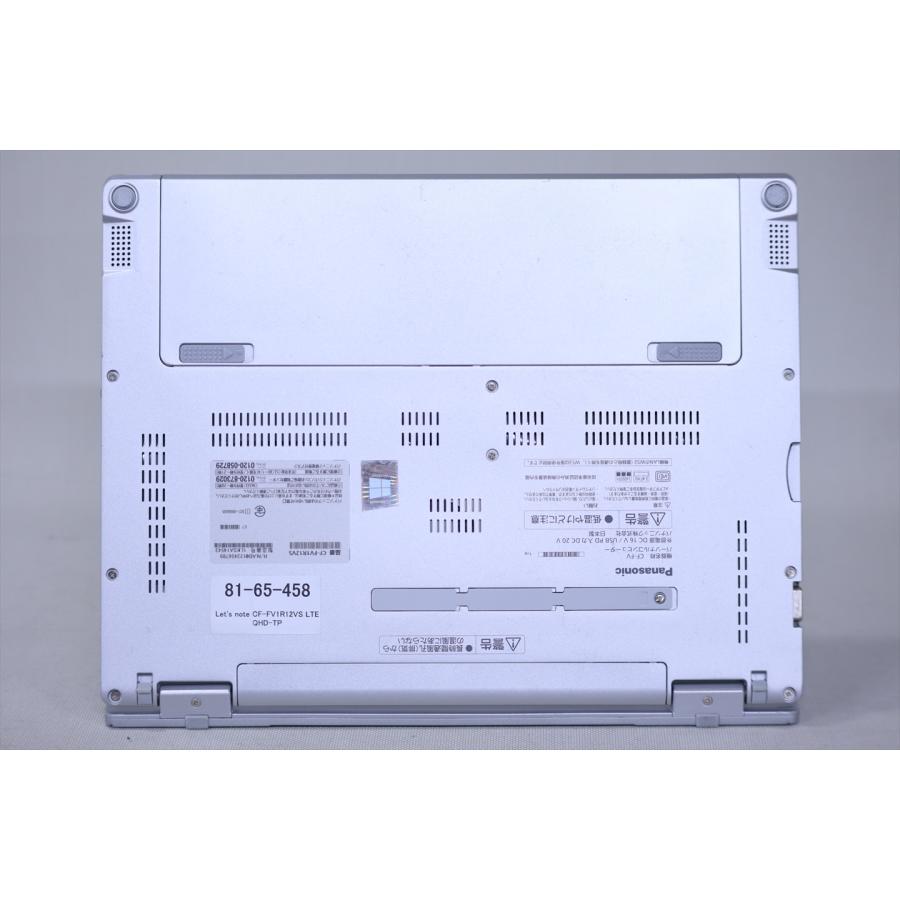 即配 累積時間少 2021年QHD液晶快速モデル Let's note CF-FV1R12VS LTE i5-1145G7 16G 256G 14.0QHDタッチ Wi-Fi6 リカバリ ノートパソコン BAA評価の画像