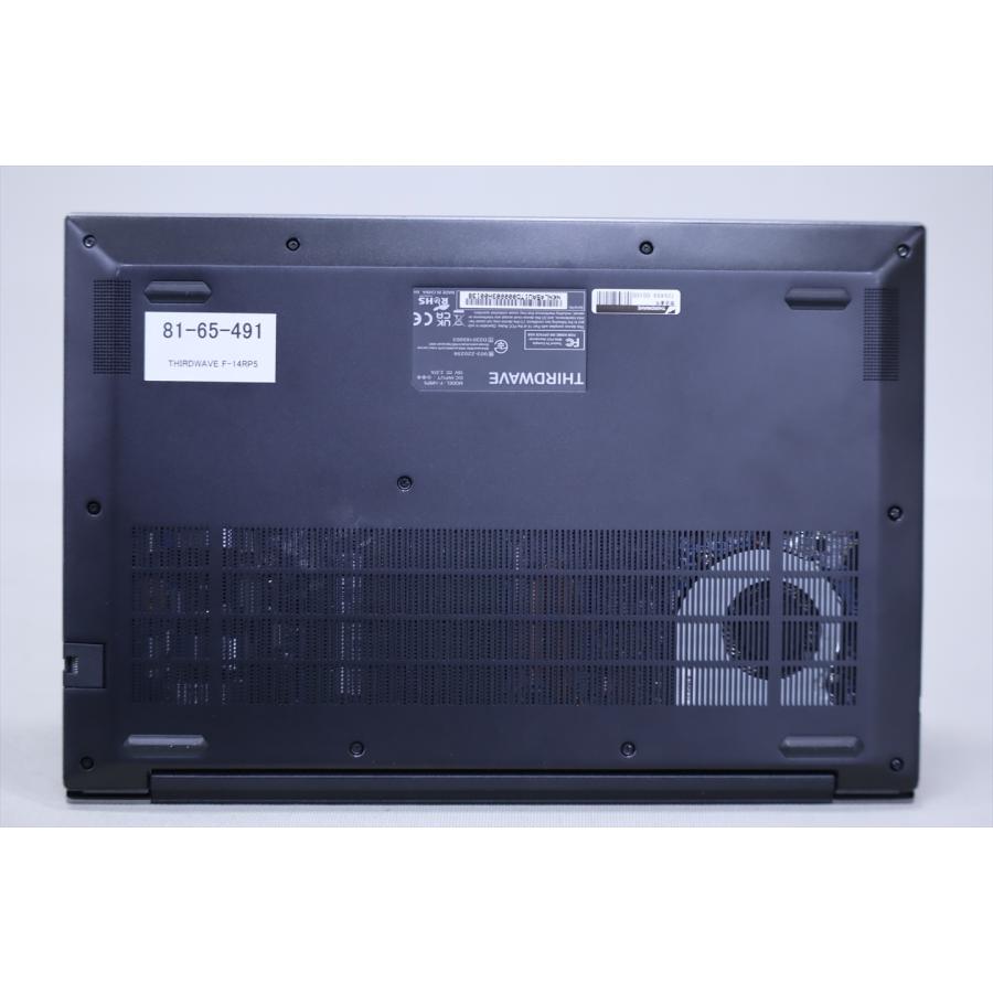 即配 良品 2023年快速モデル 13世代Corei5 ドスパラ THIRDWAVE F-14RP5 i5-1335U 16G 512G 14.0FHD Wi-Fi6E バッテリー良 ノートパソコン AAA評価の画像